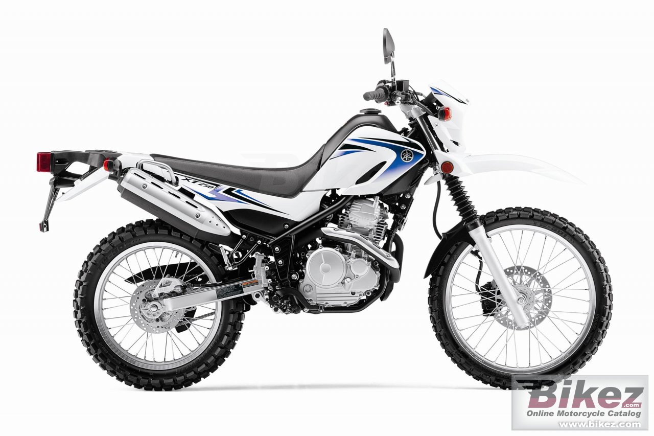 Big Yamaha xt250 picture and wallpaper from Bikez.com